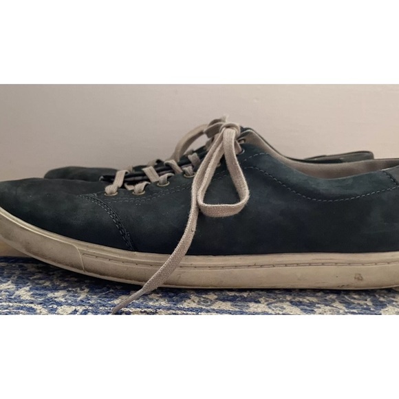 Clarks shoes Men’s 10.5 Low Top Blue Suede 1825 Plus Cushion Casual Sneaker - Picture 6 of 12